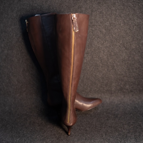Women's Coach Fayth Semi Matte Calf - Chestnut 7m - Picture 1 of 7